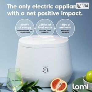 Lomi Classic Food Recycler Kitchen Composter